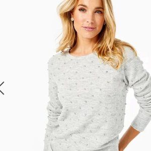 Lilly Pulitzer Rhinestone Sweater Size M NWT